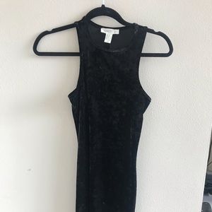 Forever 21 Velvet Midi Dress